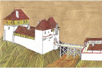 Jádro hradu (© jan heřman, 08/2013)