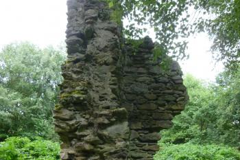 zbytky tvrze Speřice (© Vlastislav Mareček, 08/2016)