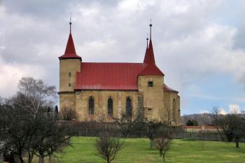 Kostel sv. Václava v Sýčině ( © Pavel Vítek 03/2008)