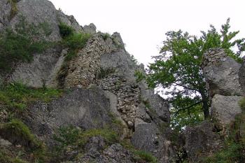 Vstupní část hradu ( © Roman Řezáč 08/2005)