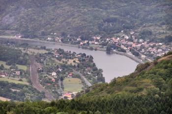 Výhled za deště ( © Luděk Pitter 09/2004)