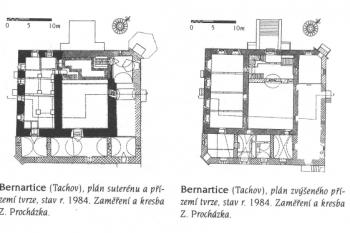  ( © Z. Procházka (Encyklopedie českých tvrzí, I. díl, ARGO 1998))