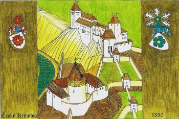 Český Krumlov 1350 (© jan heřman, 04/2012)