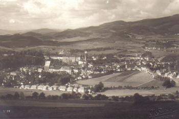 Český Krumlov - Pohlednice z počátku 20.století (soukr.sbírka IvoR) (© J.Seidel - B.Krumau)