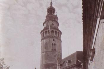 Český Krumlov - Fotografie z roku 1912 (soukr.sbírka IvoR) (© J.Seidel - B.Krumau)