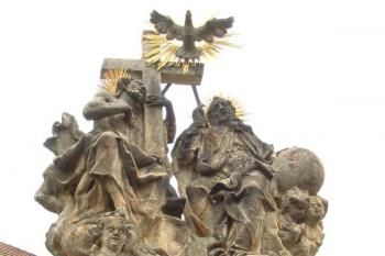 Sousoší Nejsvětější Trojice (r.1749) (© Stanislav Brebera 09/2005)