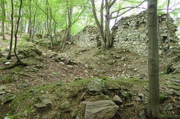 Severní zástavba předhradí ( © Roman Řezáč 09/2005)