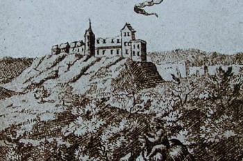 Měděná rytina od J.Nypoorta z roku 1686 ( © Roman Řezáč 09/2005)