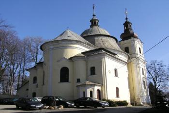 kostel Prozřetelnosti Boží od jihozápadu ( © Jan P. Štěpánek 02/2008)
