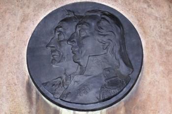 podobizna Suvorova a Kutuzova ( © Jan P. Štěpánek 09/2005)