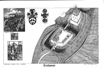 rekonstrukce hradu podle T. Durdíka  (© jan heřman, 02/2012)