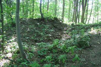 Interiér vstupní věže ( © Roman Řezáč 08/2004)