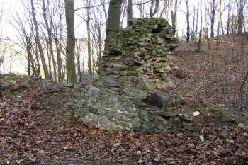 Fragment zdi hradu ( © Jiří Čížek 01/2007)