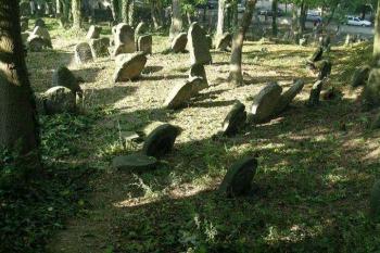 Roudnice - židovský hřbitov (© Hana Kubikova 10/2005)