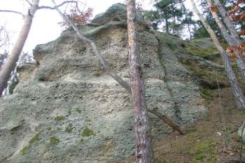 Oblázky v Malesické skále ( © Jiří Čížek 02/2007)