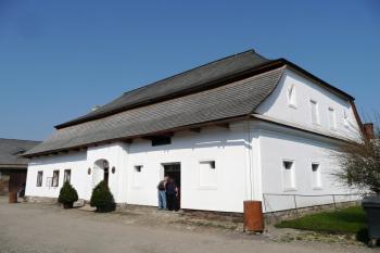 kozlovické fojtství od jihovýchodu ( © Jan P. Štěpánek 04/2009)