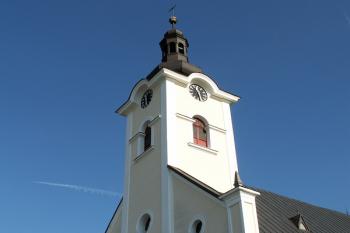 Detail věže Evangelického kostela (© Miroslav BITTER 11/2005)