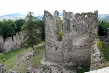 panorama hradu (© Alena Volná, 8/2008)