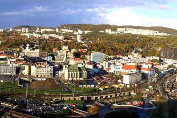 Panorama Ústí z věže Větruše (© Václav Čermák, 10/2006)