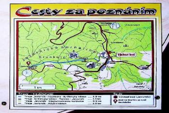 Mapa Javornické ztezky ( © Petr Vaculčík 11/2005)