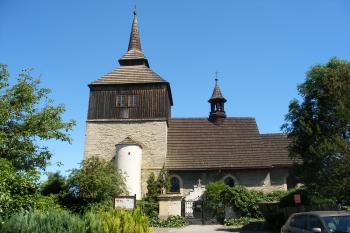 Březina - kostel sv. Vavřince (© Jiří Špaček, 06/2016)