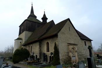 Kostel svatého Vavřince v Březině ( © František Kinař 05/2017)