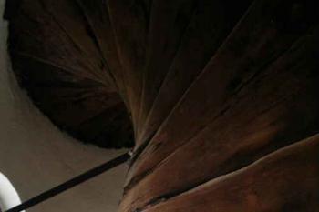 Horní část točitého schodiště (© Ivan Grisa, 05/2008)
