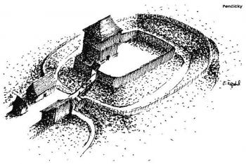 autorova vize podoby tvrze (© Ondřej Štěpánek 12/2006)