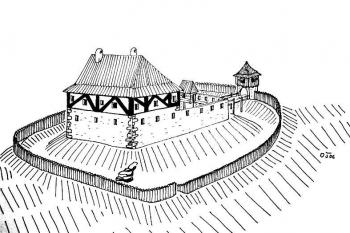 Hypotetická hmotová rekonstrukce ( © Ondřej Štěpánek 03/2006)