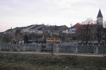 celkový pohled na Veliký mlýn a historickou část města (© ondřej Štěpánek 12/2005)