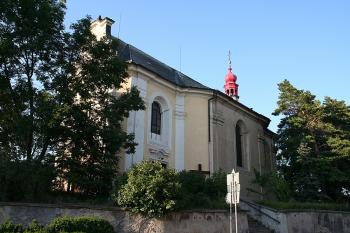 Kostel od jihozápadu ( © Ivan Grisa 06/2009)