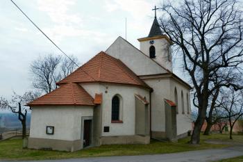 Klapý - kostel Narození sv. Jana Křtitele (© Kinař František, 04/2012)