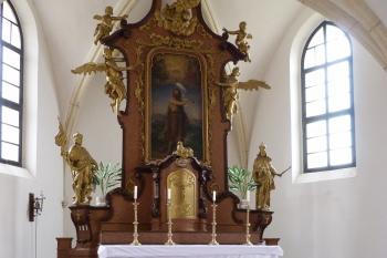Klapý - kostel Narození sv. Jana Křtitele (© Kinař František, 04/2012)