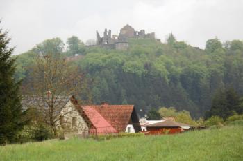 Potštejn od cesty na Velešov (© Jan Večeřa, 05/2015)