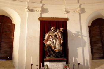 Oltář v barokní kapli (© Martin Smital, 07/2008)