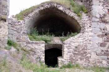 Sklepení u páte brány (první brána byla nejmladší a nejníže položená) (© Martin Smital, 07/2008)