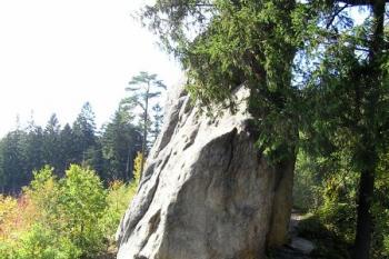 vrcholové skály PP Čertvy skály ( © Jan P. Štěpánek 10/2007)