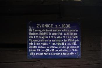 Historická informační tabule na zvonici ( © Ivan Grisa 09/2010)