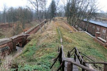 panorama vstupní partie gyżické brány ( © Pavel Zany Komárek 12/11/2005)