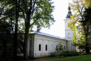 farní kostel Nanebevzetí Panny Marie ( © Jan P. Štěpánek 10/2007)