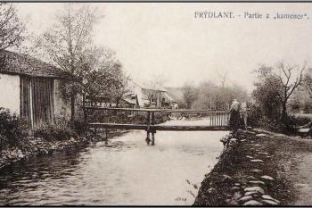 partie z Kamence - počátek 20. století ( © Beskydy a Pobeskydí 1895 - 1939 (V. Peter a kolektiv, WART 2001))