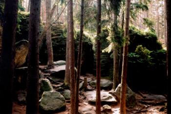 Toulovcovy maštale - Skalní Město (© Radmila Chalupová 08/1998)