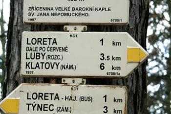 Rozcestník ( © Luděk Pitter 04/2006)