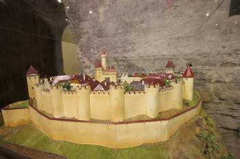 Model podoby hradeb města v 16tém století (model umístěn v zámk) (© Luděk Vláčil, 01/2015)