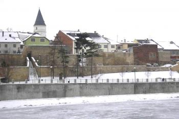 severní úsek hradeb (© Ondřej Štěpánek 01/2006)