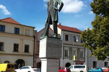 Litomyšl-Smetanův pomník (© Simona Kidlesová 09/2020)