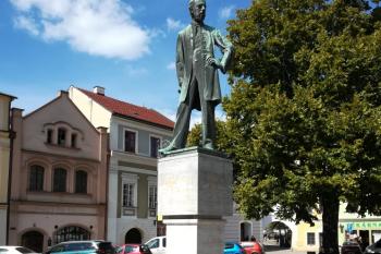Litomyšl-Smetanův pomník (© Simona Kidlesová 09/2020)