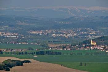 pohled na Krkonoše (© Václav Kubeš, 09/2009)