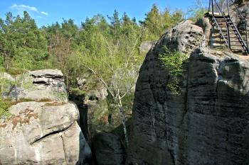 Drábské světničky 11.4.09 (© Václav Kubeš, 09/2009)