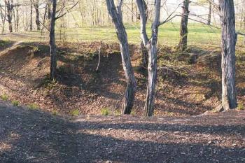 Celkový pohled na jádro s předsunutého valu. ( © Miroslav BITTER 2005)